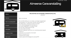 Desktop Screenshot of almeersecaravanstalling.nl