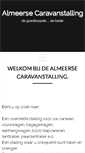 Mobile Screenshot of almeersecaravanstalling.nl