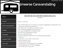 Tablet Screenshot of almeersecaravanstalling.nl